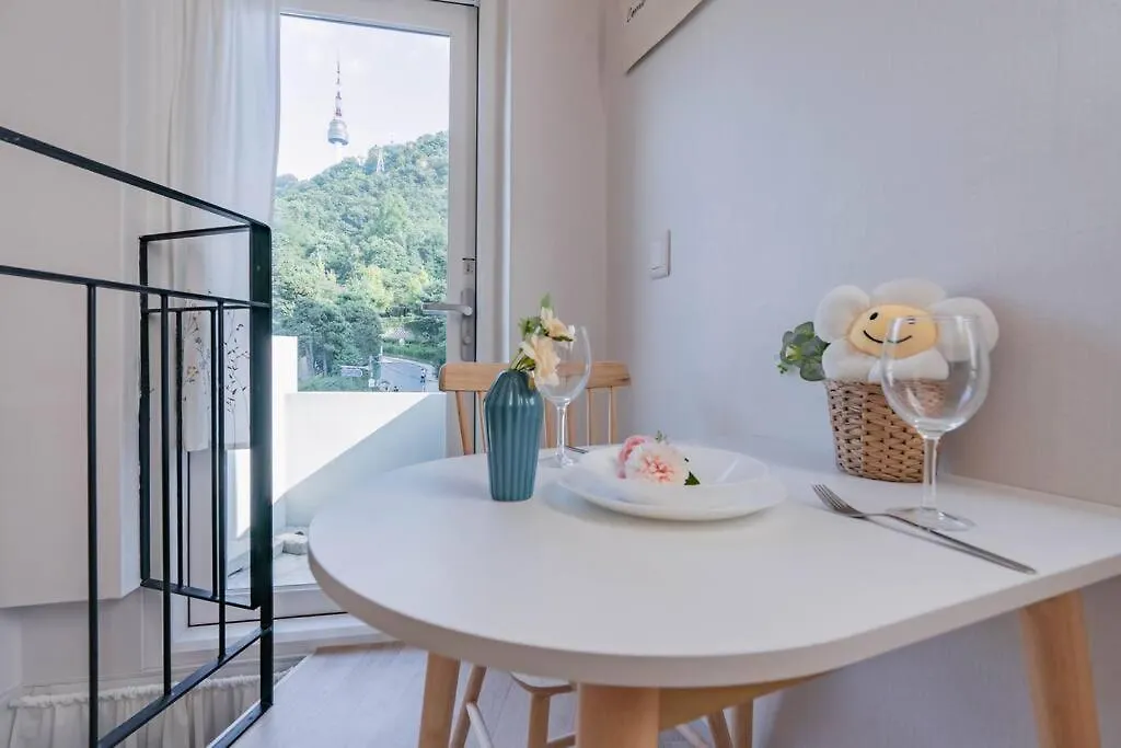 Namsan Tower View - Duplex, 3Rooms 2Toilets سيول فيلة